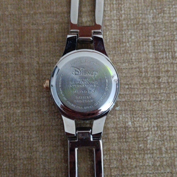 Disney Mickey Mouse Gold Tone Watch - Picture 5 of 10